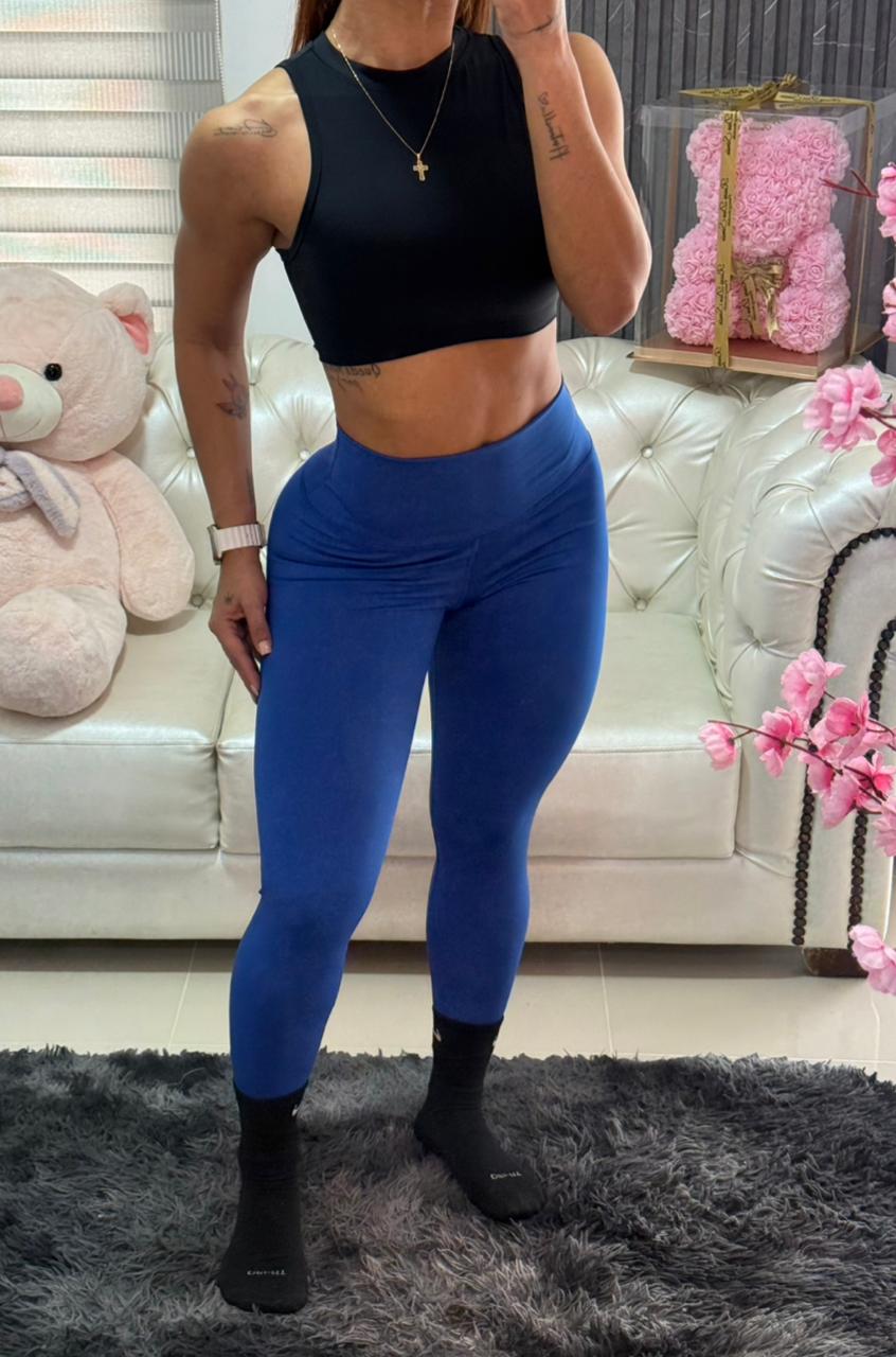 Vista 2 de Leggings Unicolor - COLOR: Gris